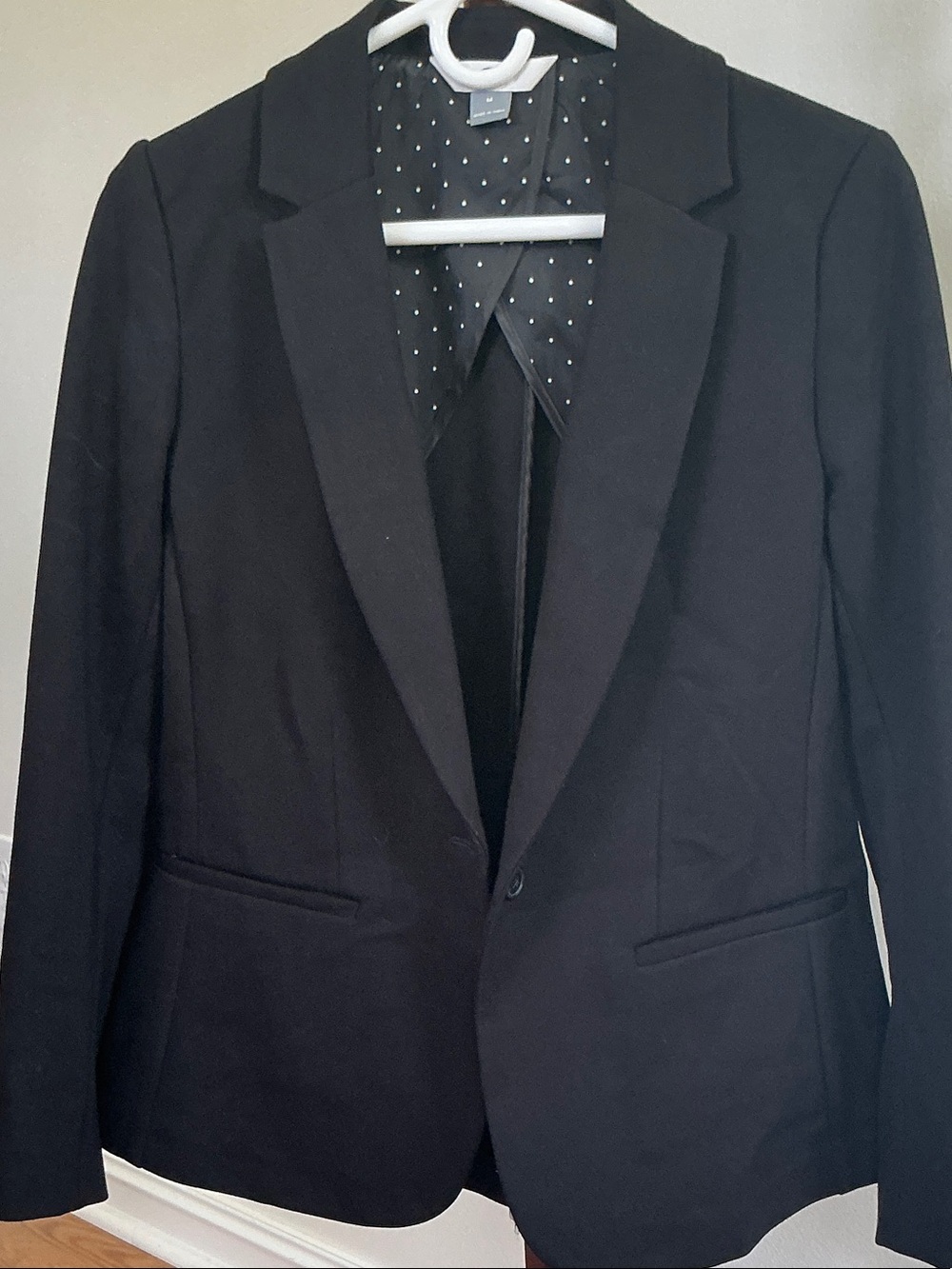 Classic Black Women's Blazer - Professional Tailored Jacket